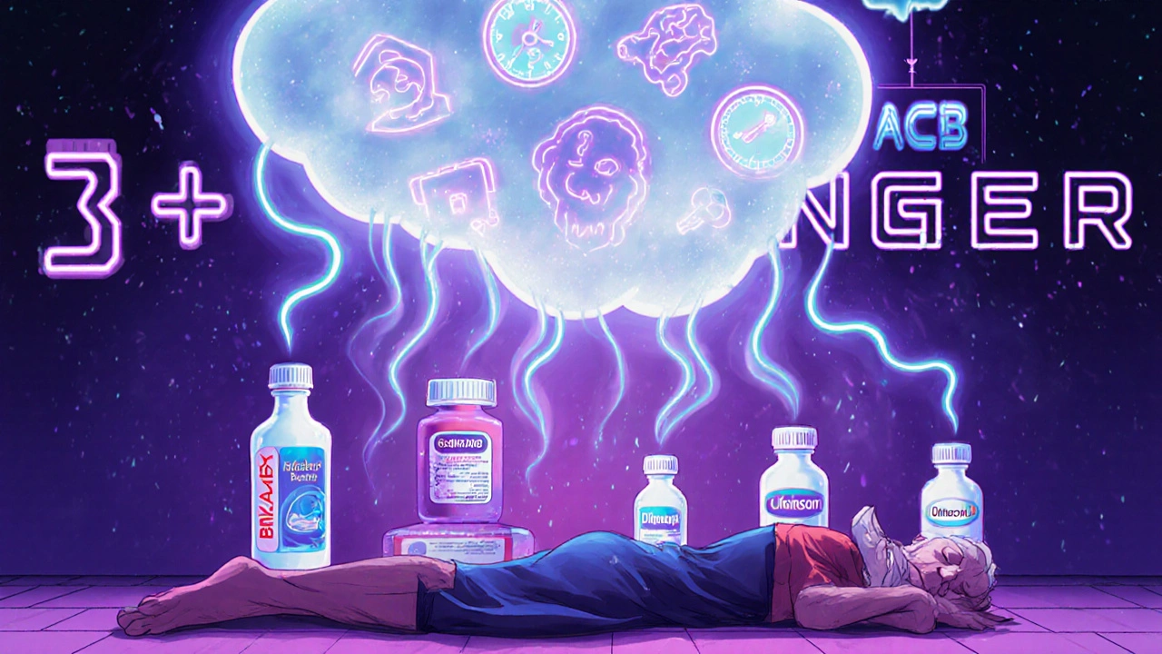 Cumulative Anticholinergic Burden: How Common Antihistamines Combine Dangerously with Other Medications