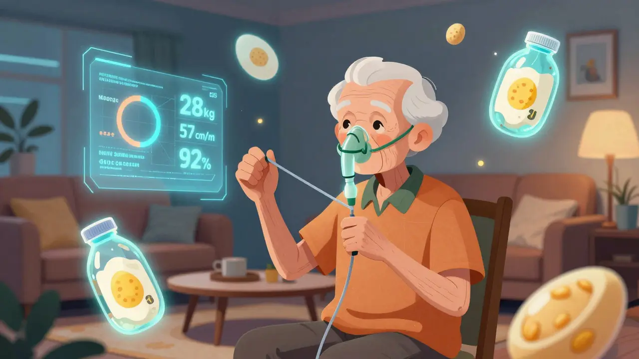 Sarcopenia in COPD: How Nutrition and Resistance Training Can Improve Strength and Survival