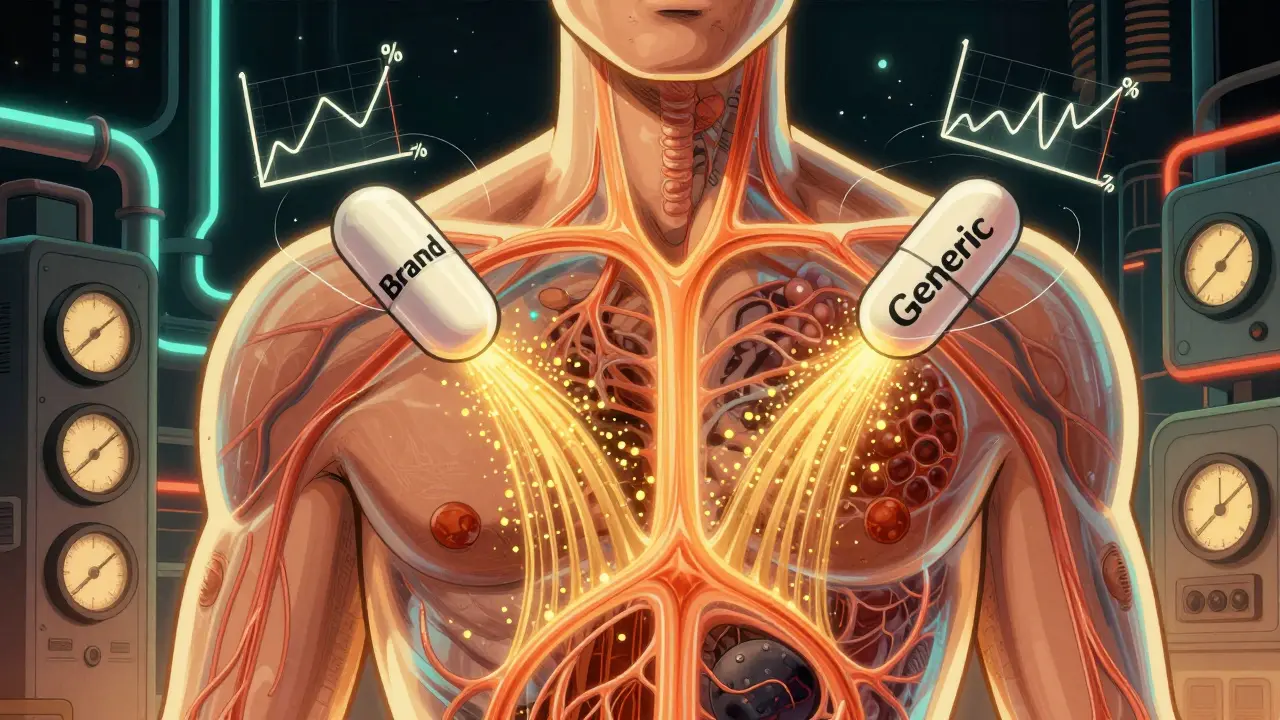 Generic Drug Absorption Rates: What the 80-125% Rule Really Means