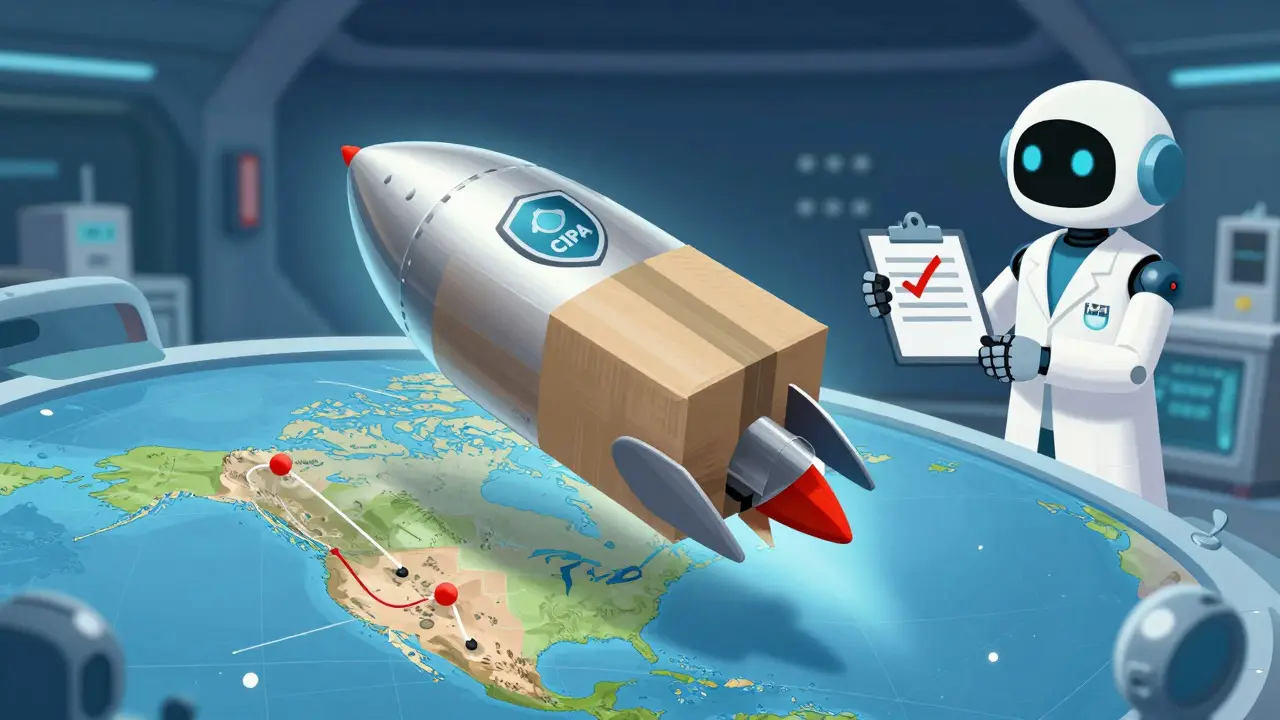 Secure delivery of verified medication from Canadian pharmacy