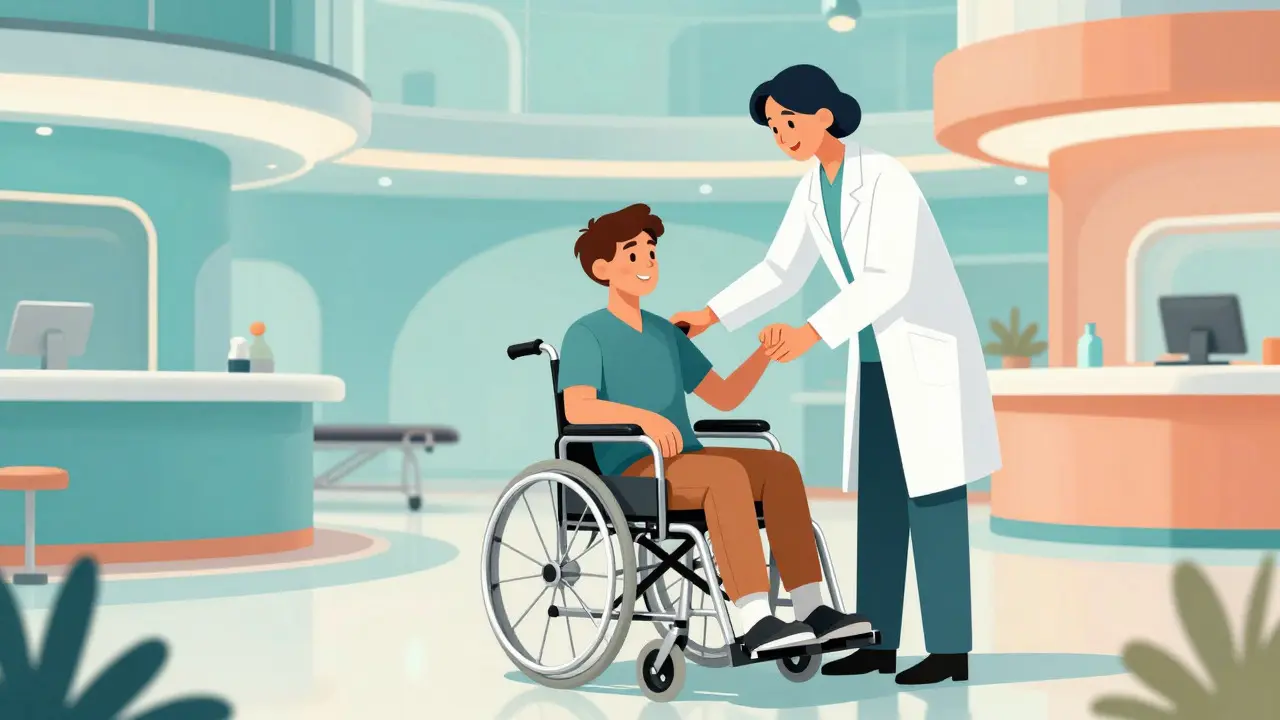 Spinal Cord Injury Recovery: Rehab, Function Loss, and Assistive Devices